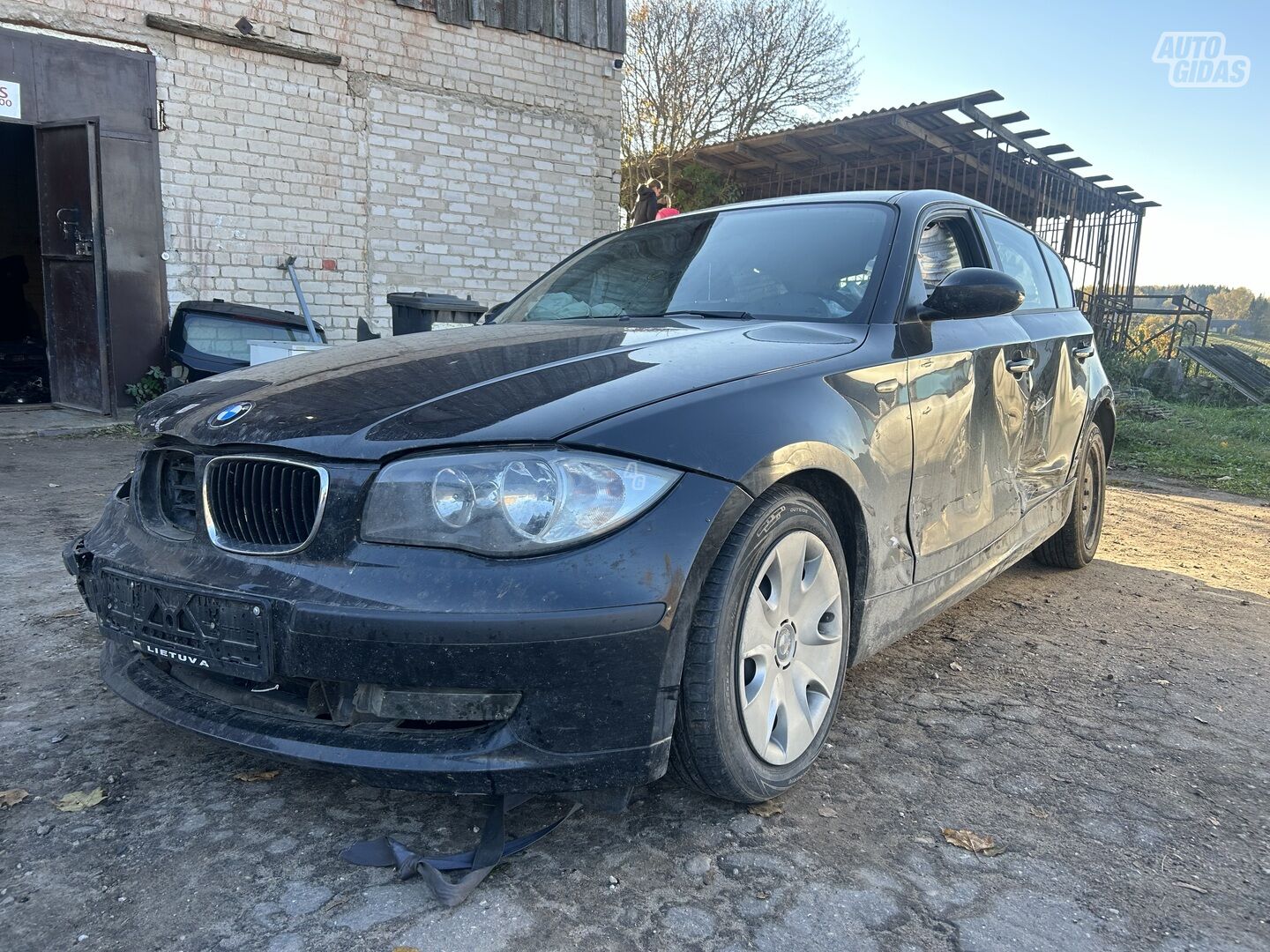 Bmw 116 E87 2009 m dalys