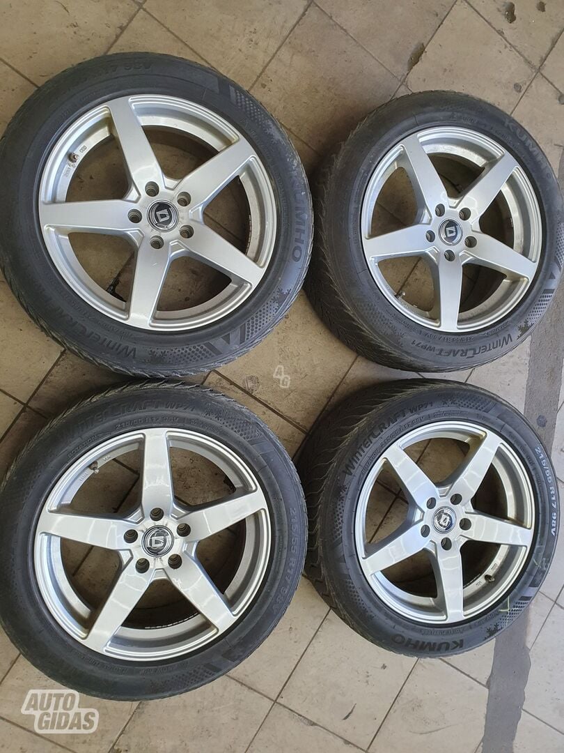 Light alloy R17 rims