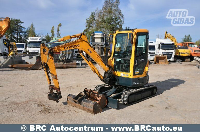 Hyundai R25Z-9AK 2018 m Mini ekskavatorius