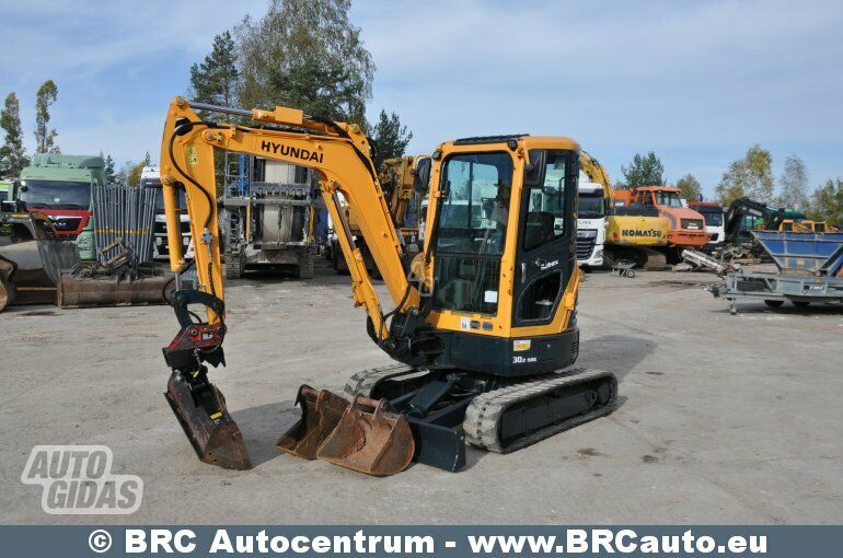 Hyundai R30Z-9AK 2020 y Mini Excavator