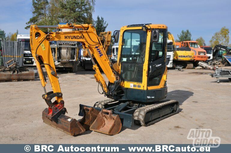 Hyundai R30Z-9AK 2018 y Mini Excavator