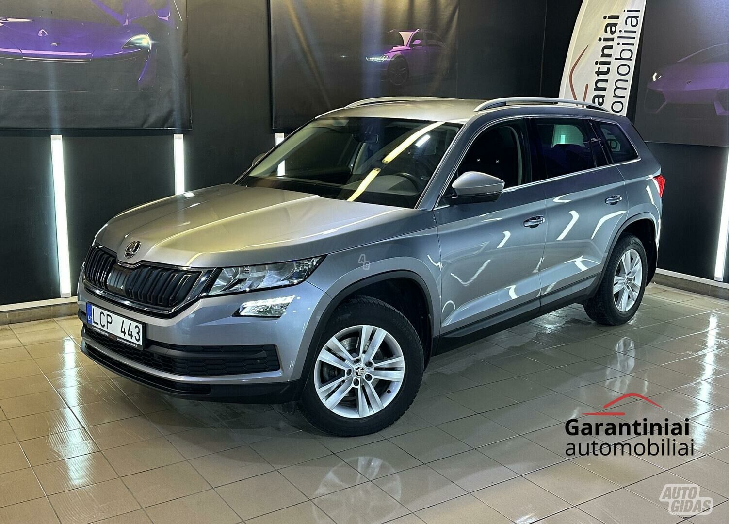 Skoda Kodiaq 2019 m Komercinis auto(su būda)