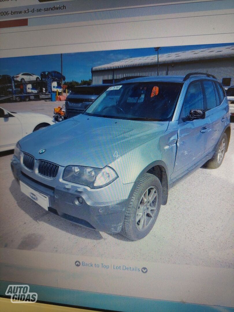 Bmw X3 2006 г Внедорожник / Кроссовер