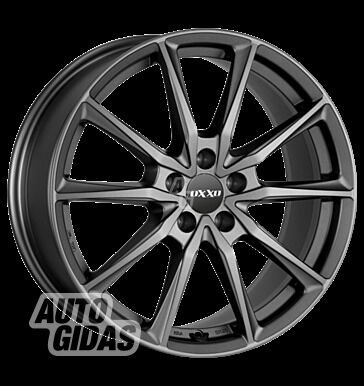 Kitas OXXO Centurio Dark (ADV15) Mat light alloy R17 rims