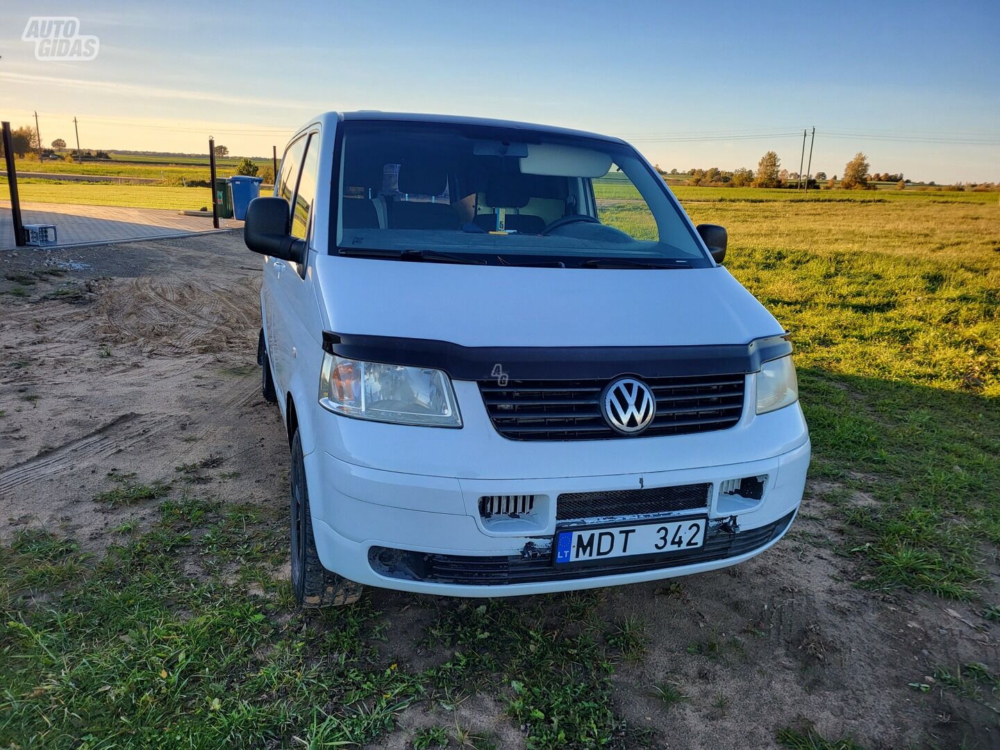 Volkswagen Transporter 2009 m Krovininis mikroautobusas