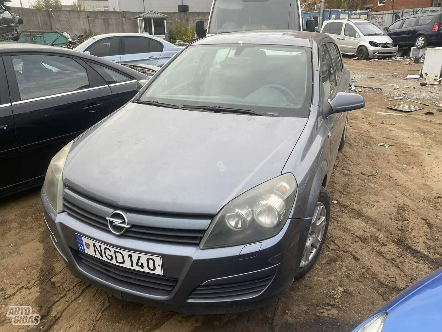 Opel Astra 2005 m dalys