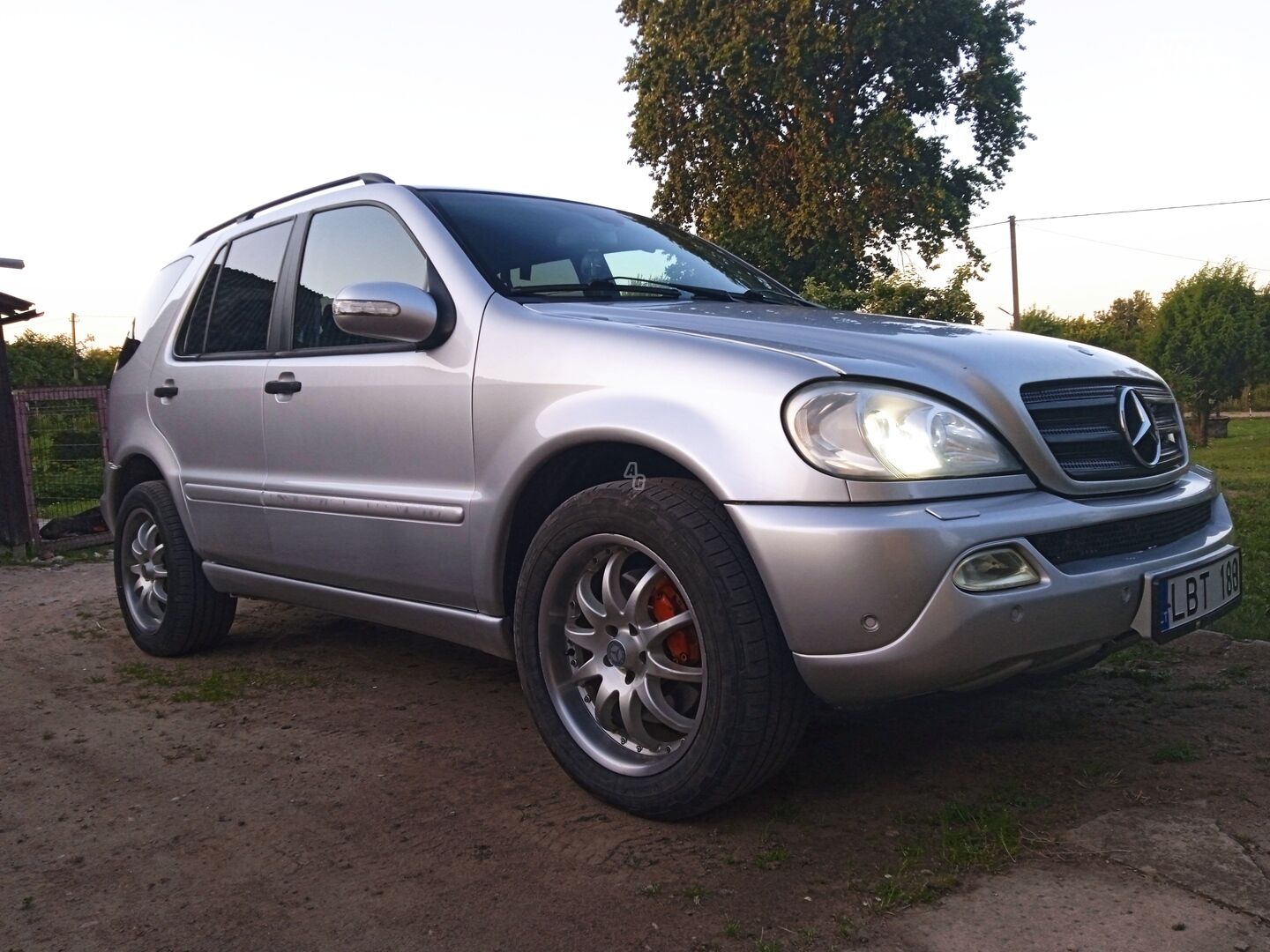 Mercedes-Benz ML 270 2004 m Visureigis / Krosoveris