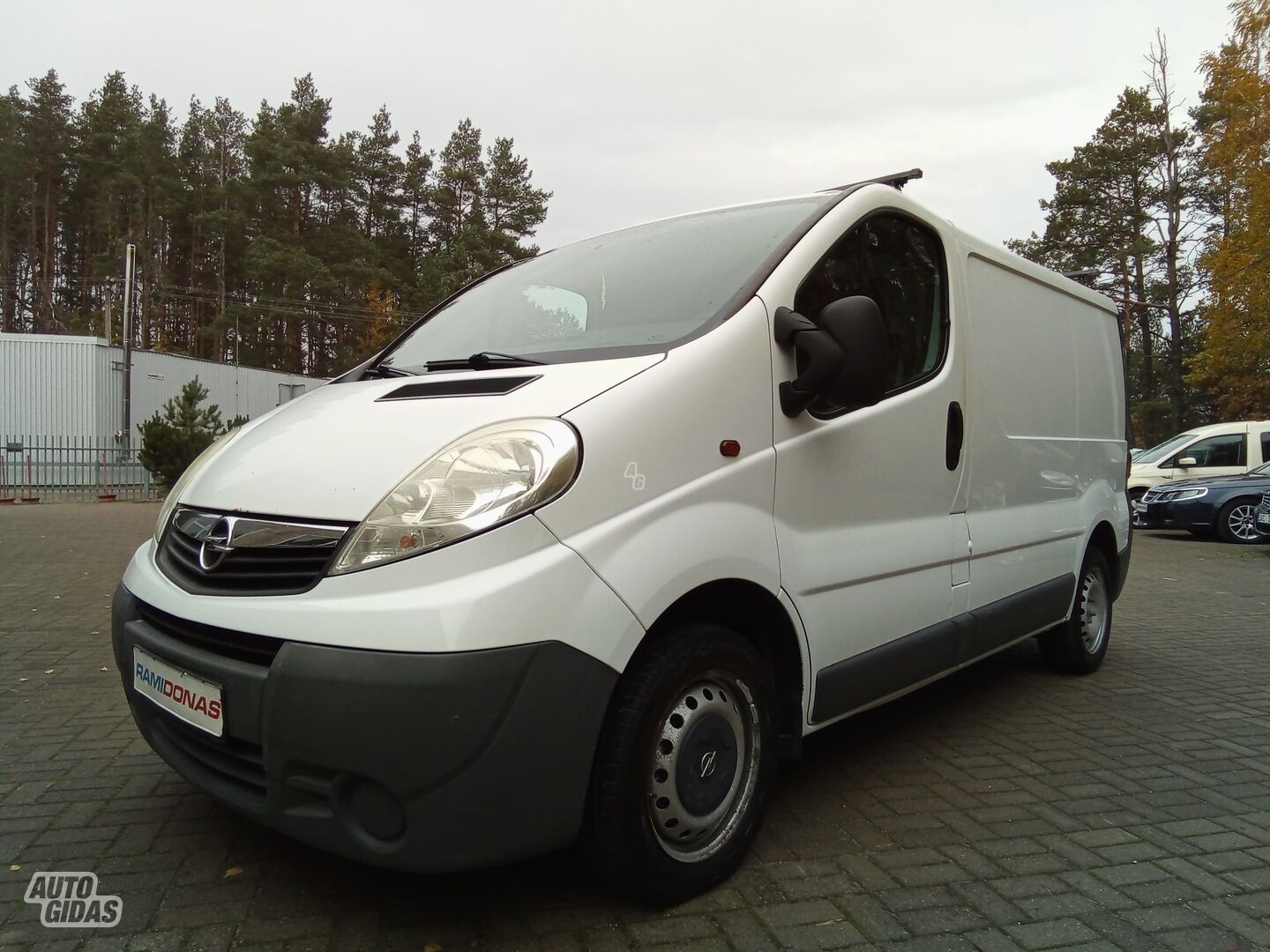 Opel Vivaro 2010 г Грузовой микроавтобус