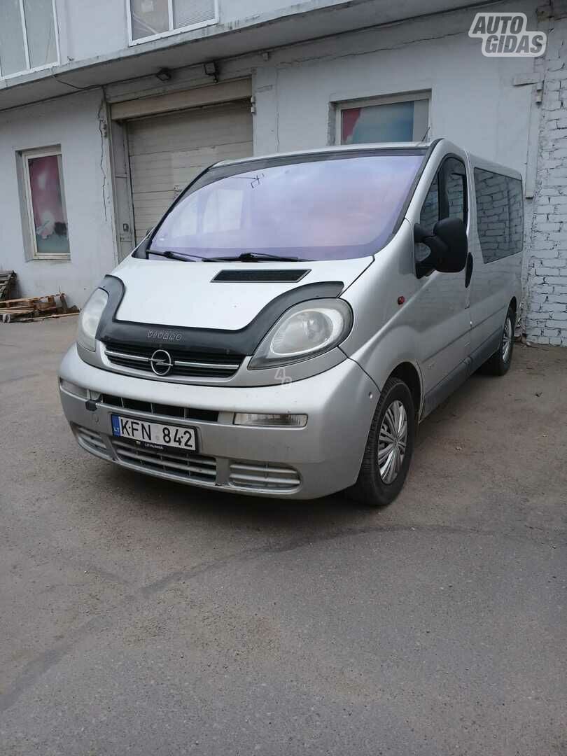 Opel Vivaro 2006 m Keleivinis mikroautobusas