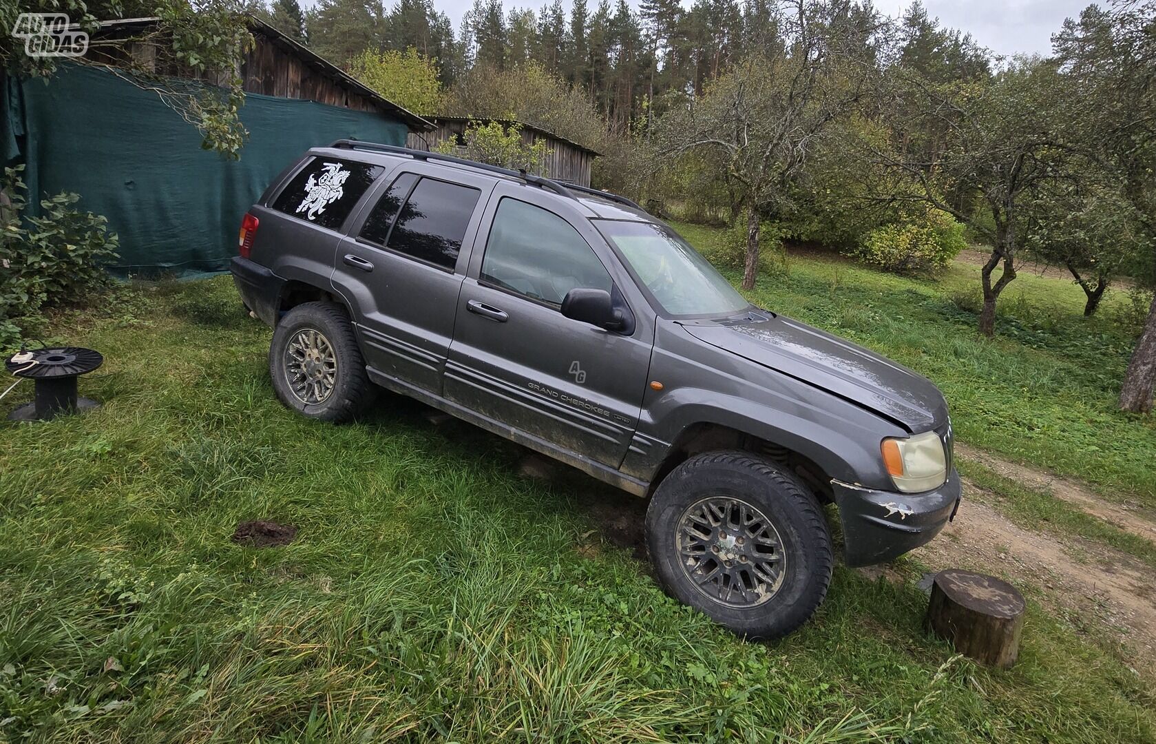 Jeep Grand Cherokee 2002 m Visureigis / Krosoveris