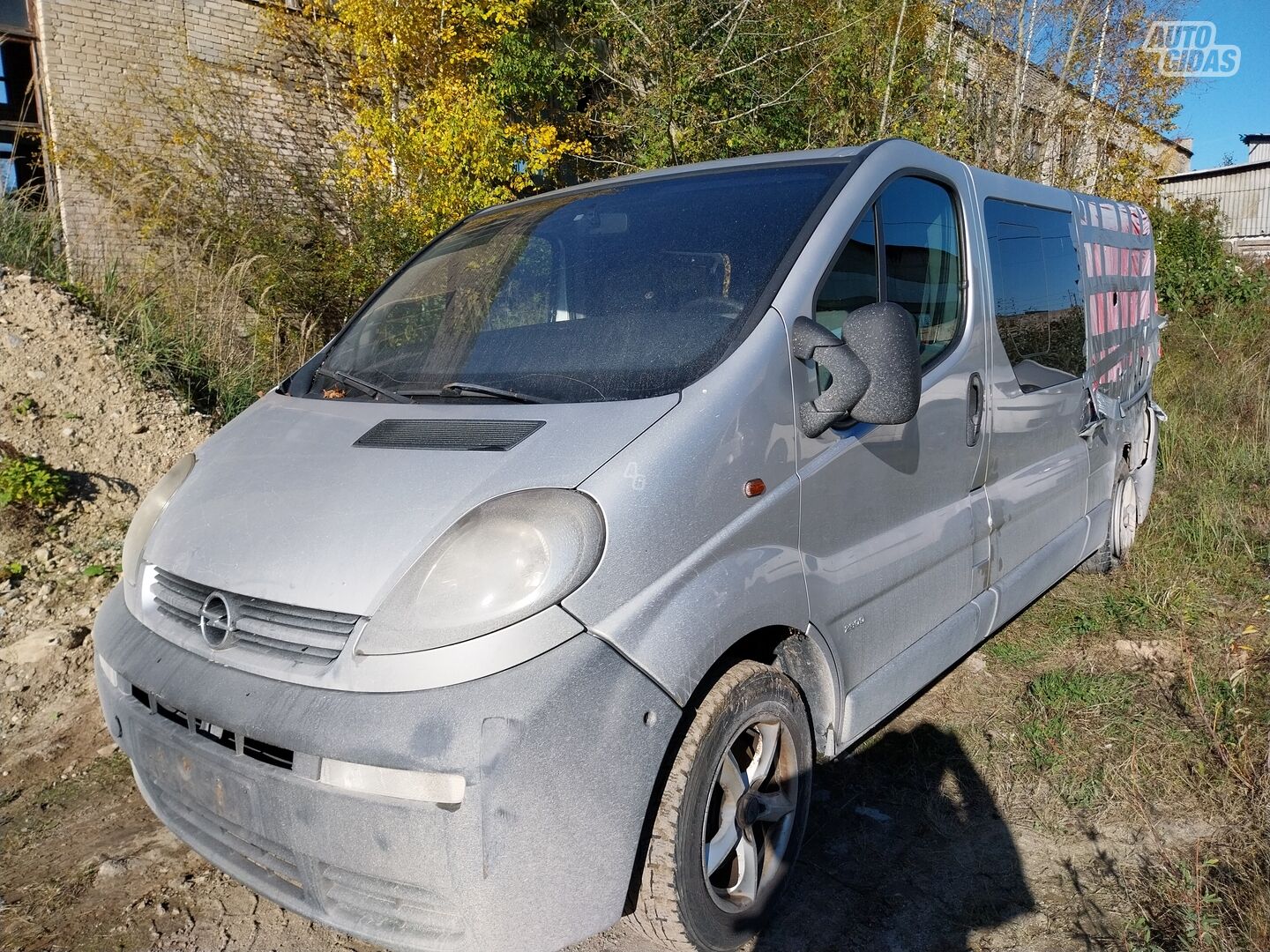 Opel Vivaro 2007 m Keleivinis mikroautobusas