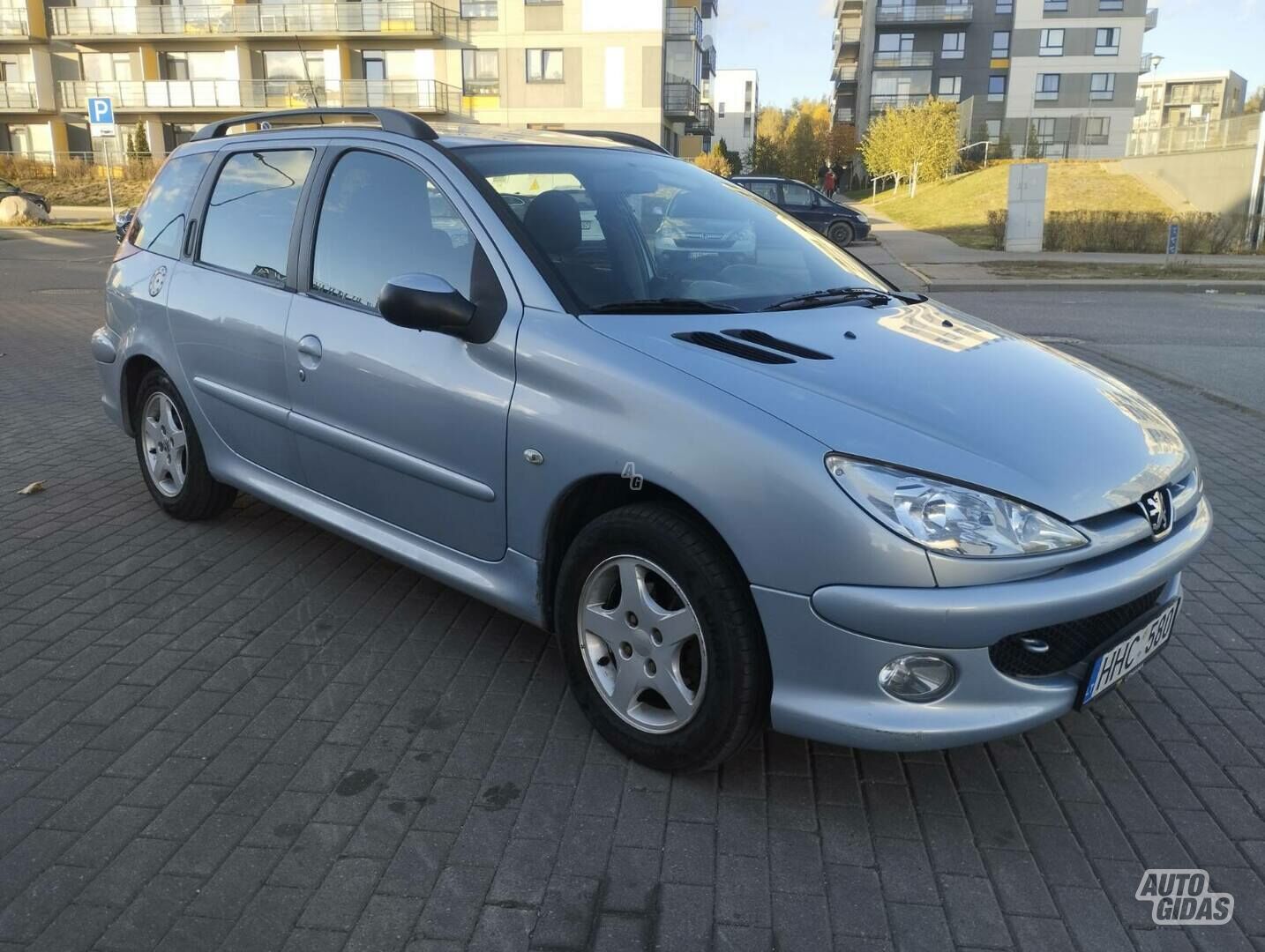 Peugeot 206 2006 m Universalas