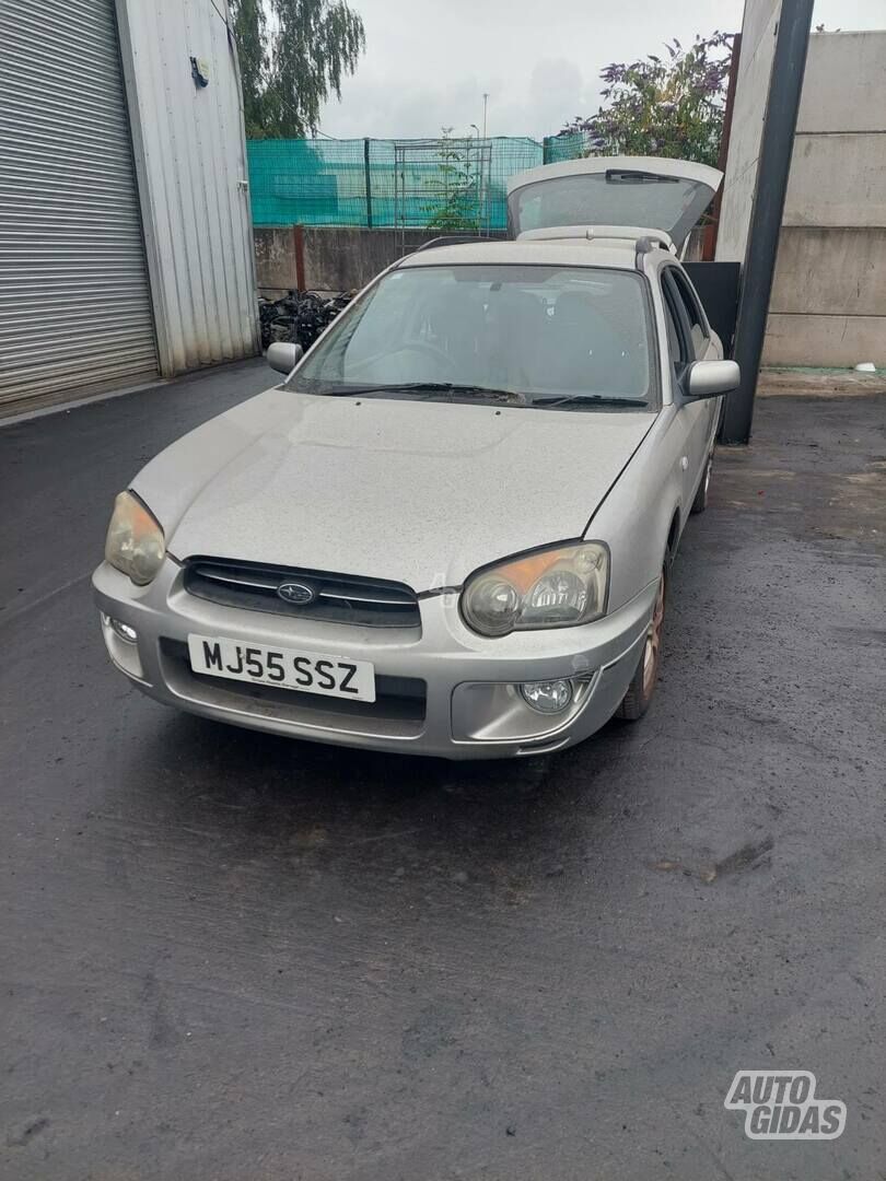 Subaru Impreza II 2005 m dalys