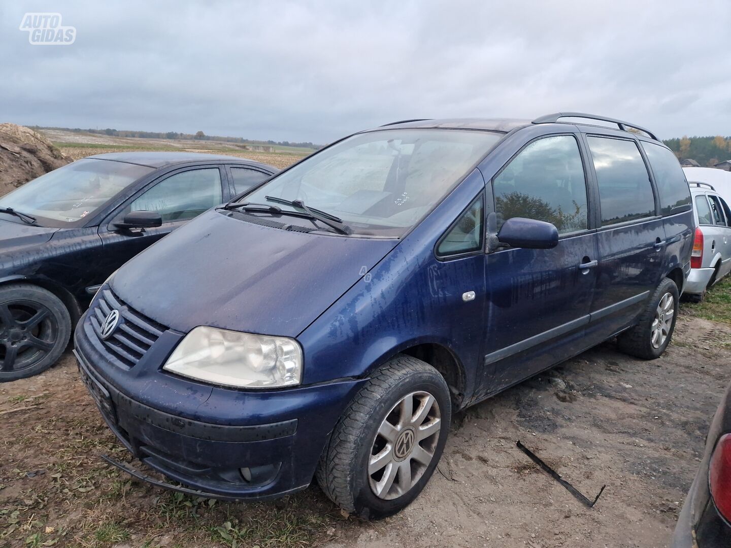 Volkswagen Sharan 2001 m dalys