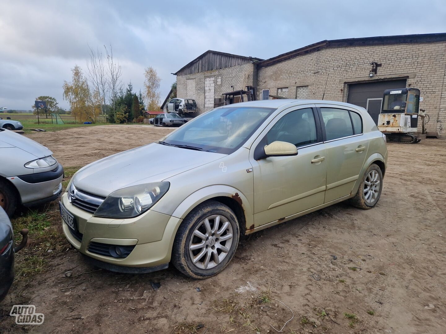 Opel Astra H 2005 m dalys