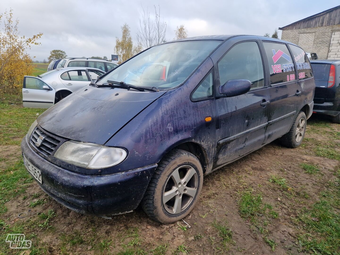 Seat Alhambra 1999 y parts