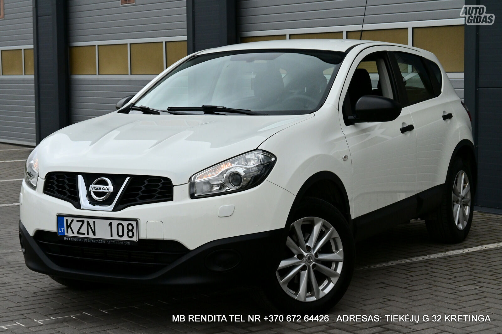 Nissan Qashqai 2013 m Visureigis / Krosoveris