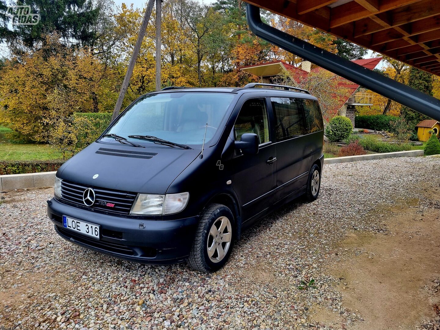 Mercedes-Benz Vito 2001 m Keleivinis mikroautobusas