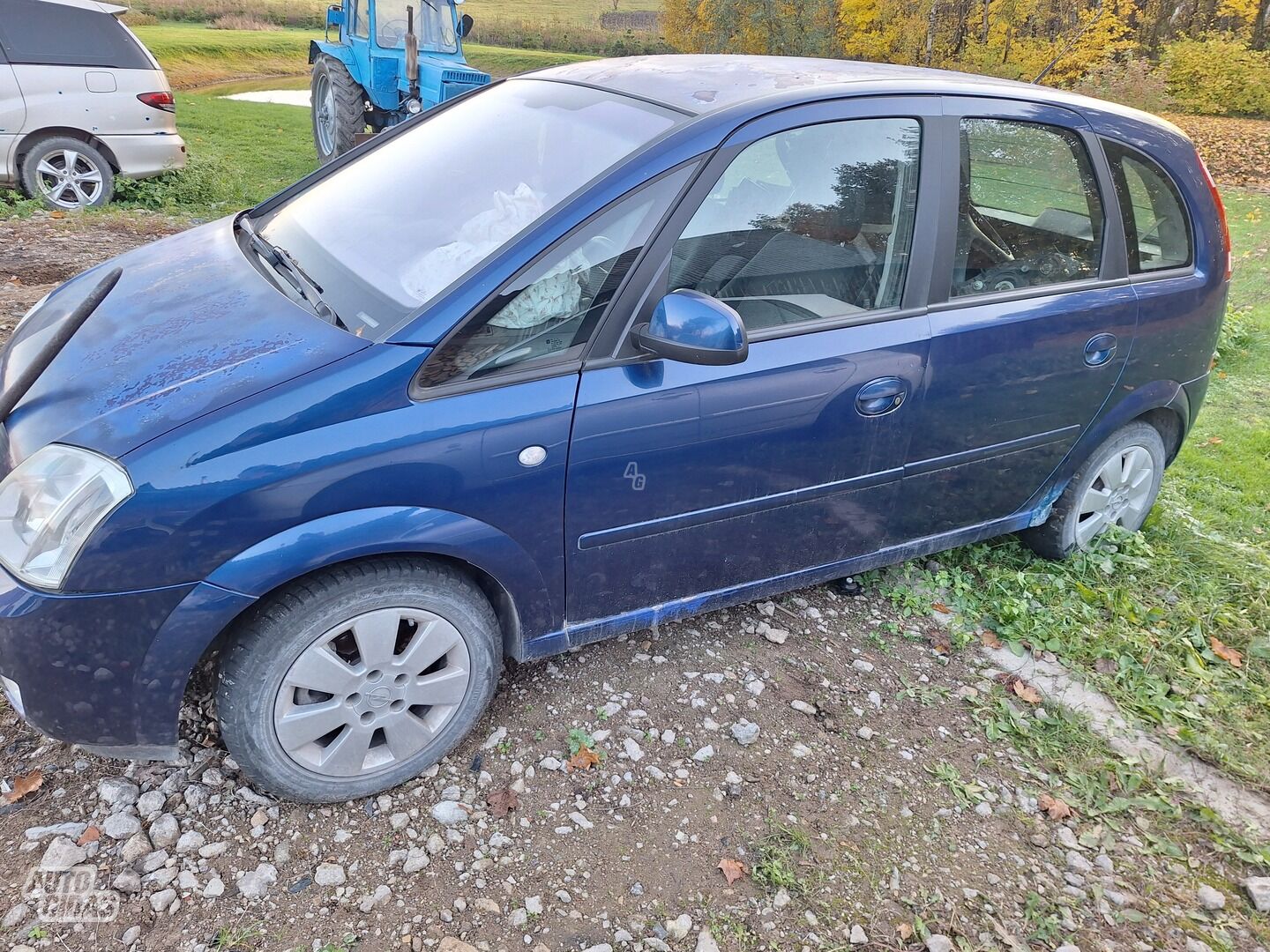 Opel Meriva 2004 m dalys