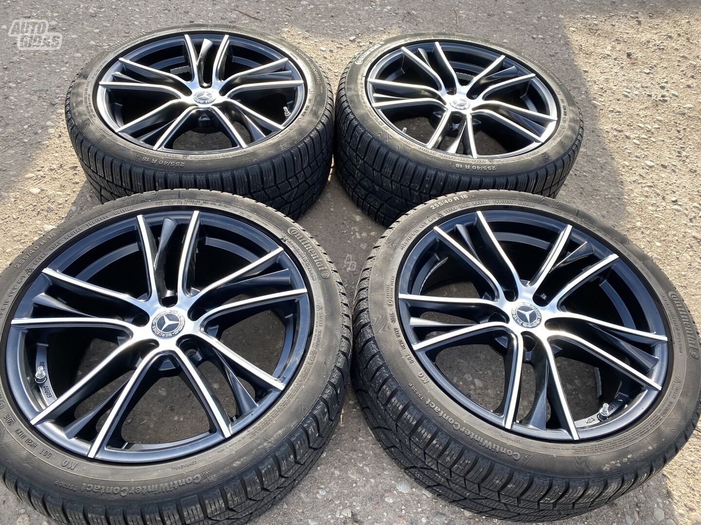 Mercedes-Benz Siunciam, 8.5J ET35 light alloy R18 rims