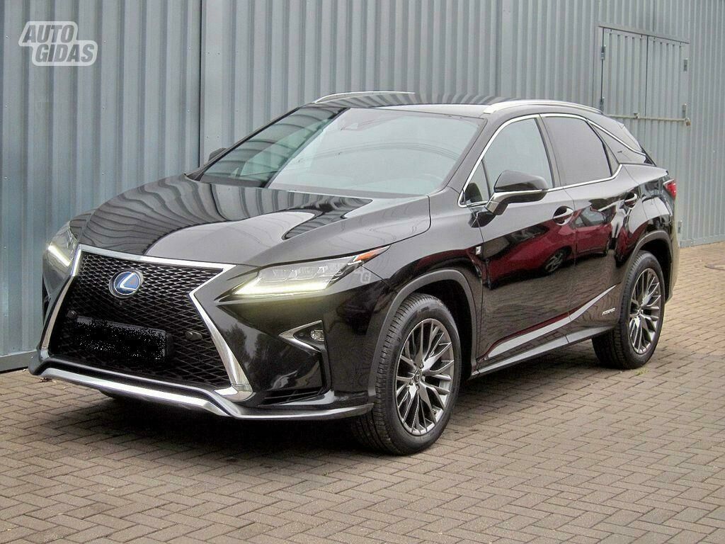 Lexus RX 450h F-Sport 2016 y