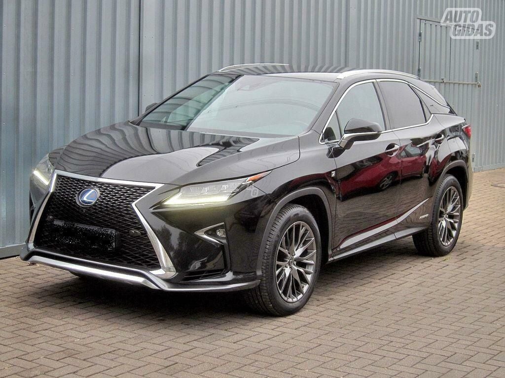 Lexus RX 450h F-Sport 2016 y