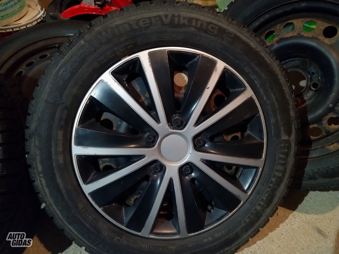 Opel steel stamped R15 rims