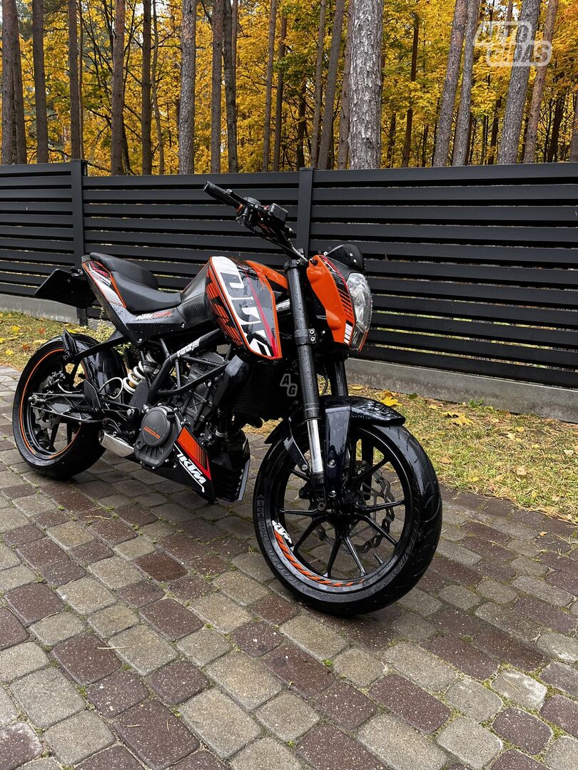 KTM Duke 2012 m Klasikinis / Streetbike motociklas