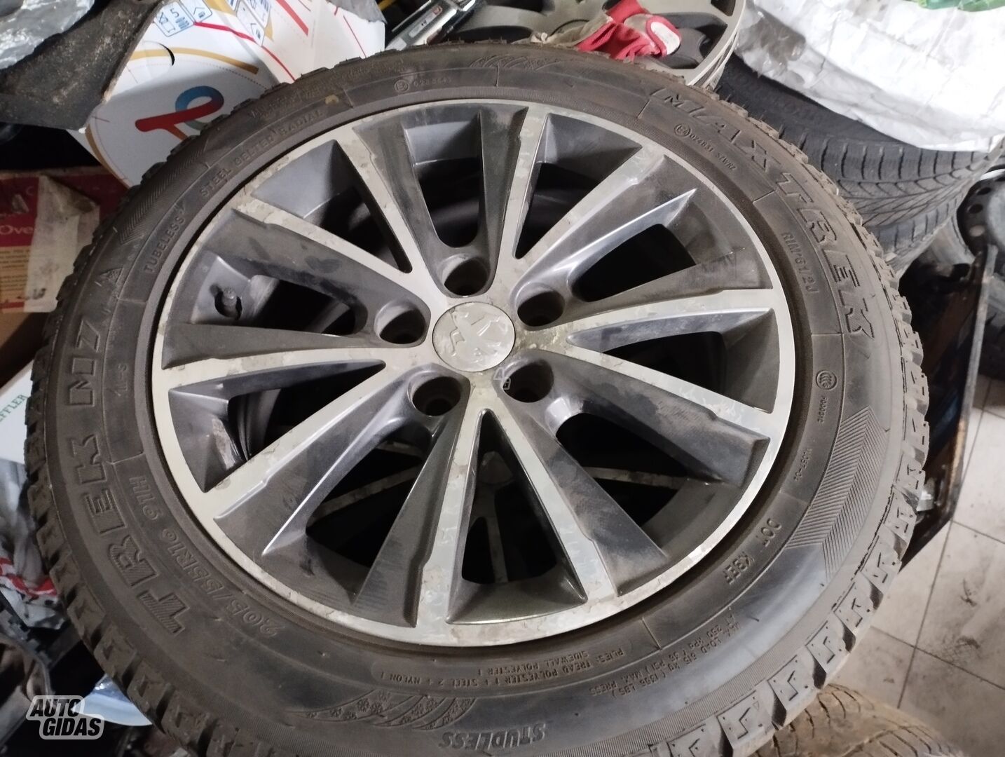 Peugeot 308 light alloy R16 rims