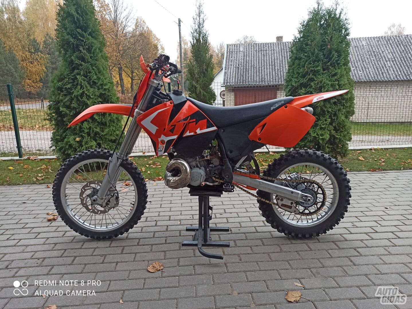 Kawasaki KLX 1995 y Motocross / Supermoto motorcycle