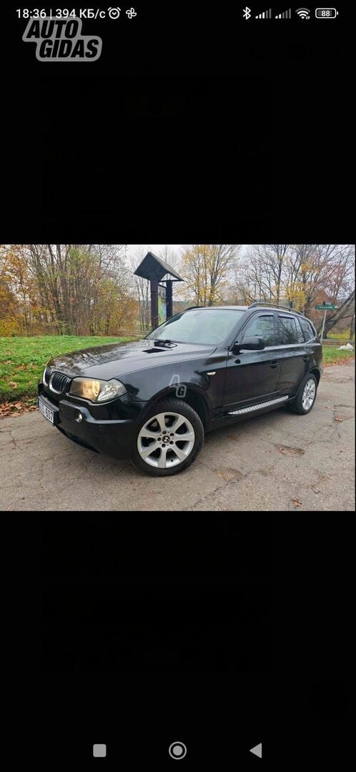 Bmw X3 2006 m Visureigis / Krosoveris