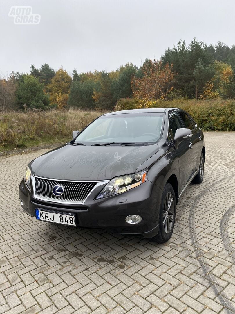 Lexus RX 450h 2010 y Off-road / Crossover