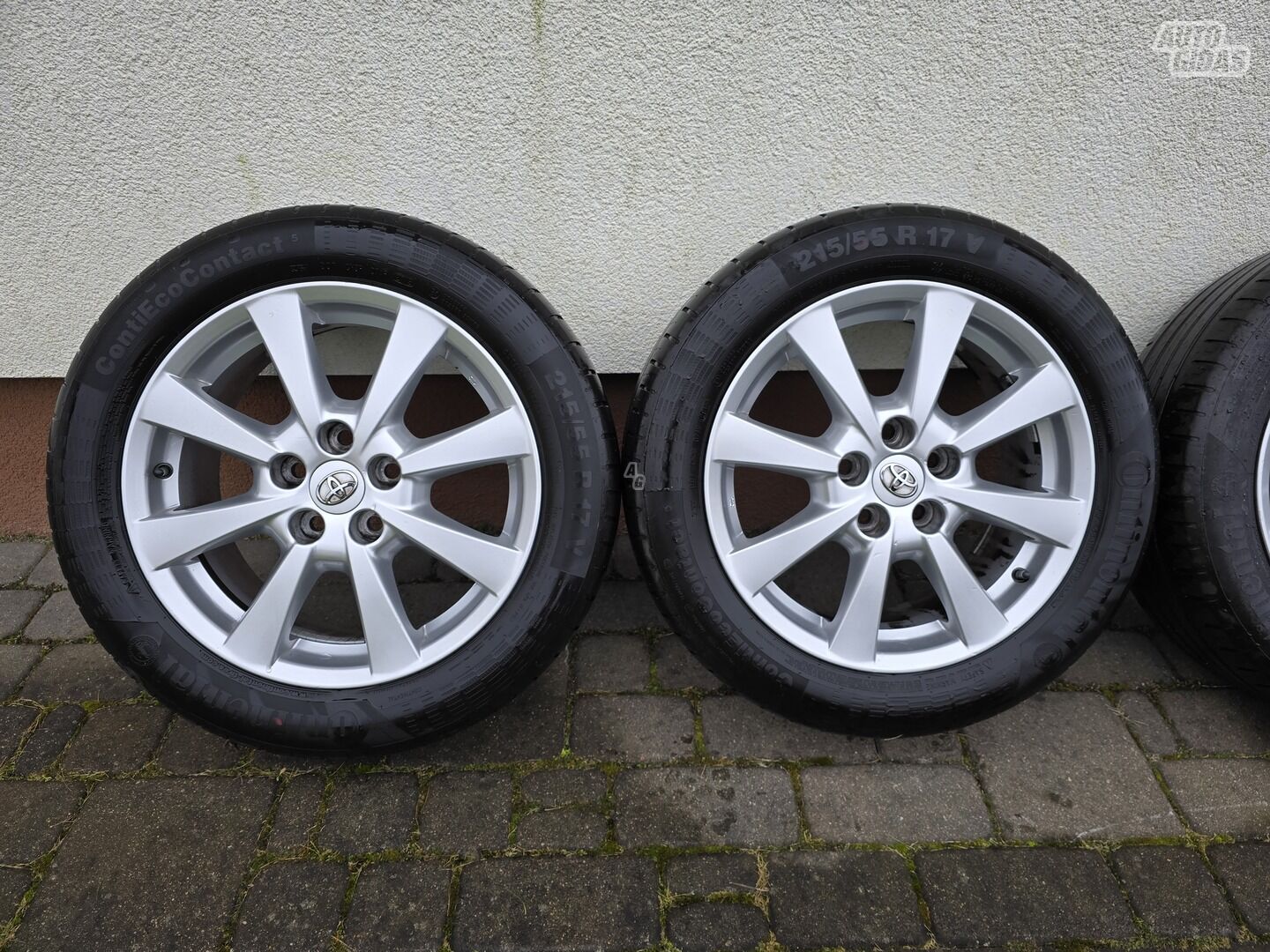 Toyota Avensis, Verso Avensis light alloy R17 rims