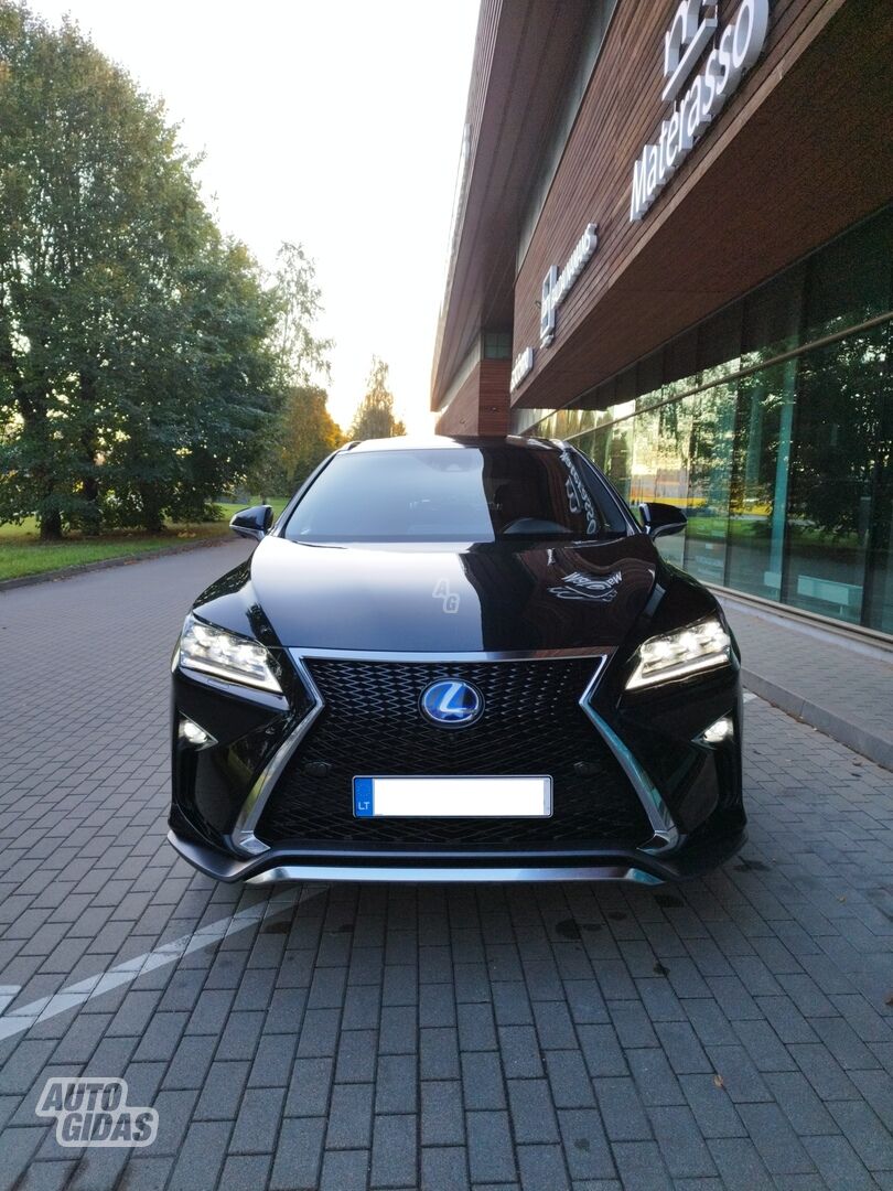 Lexus RX 450h 2018 m Visureigis / Krosoveris