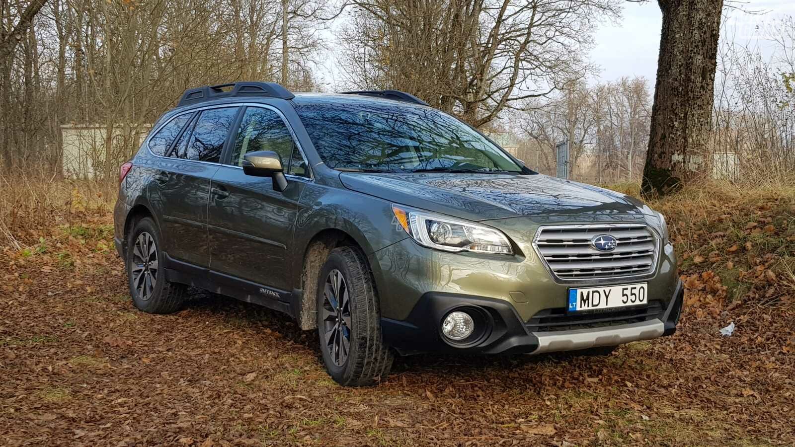 Subaru OUTBACK 2016 m Visureigis / Krosoveris