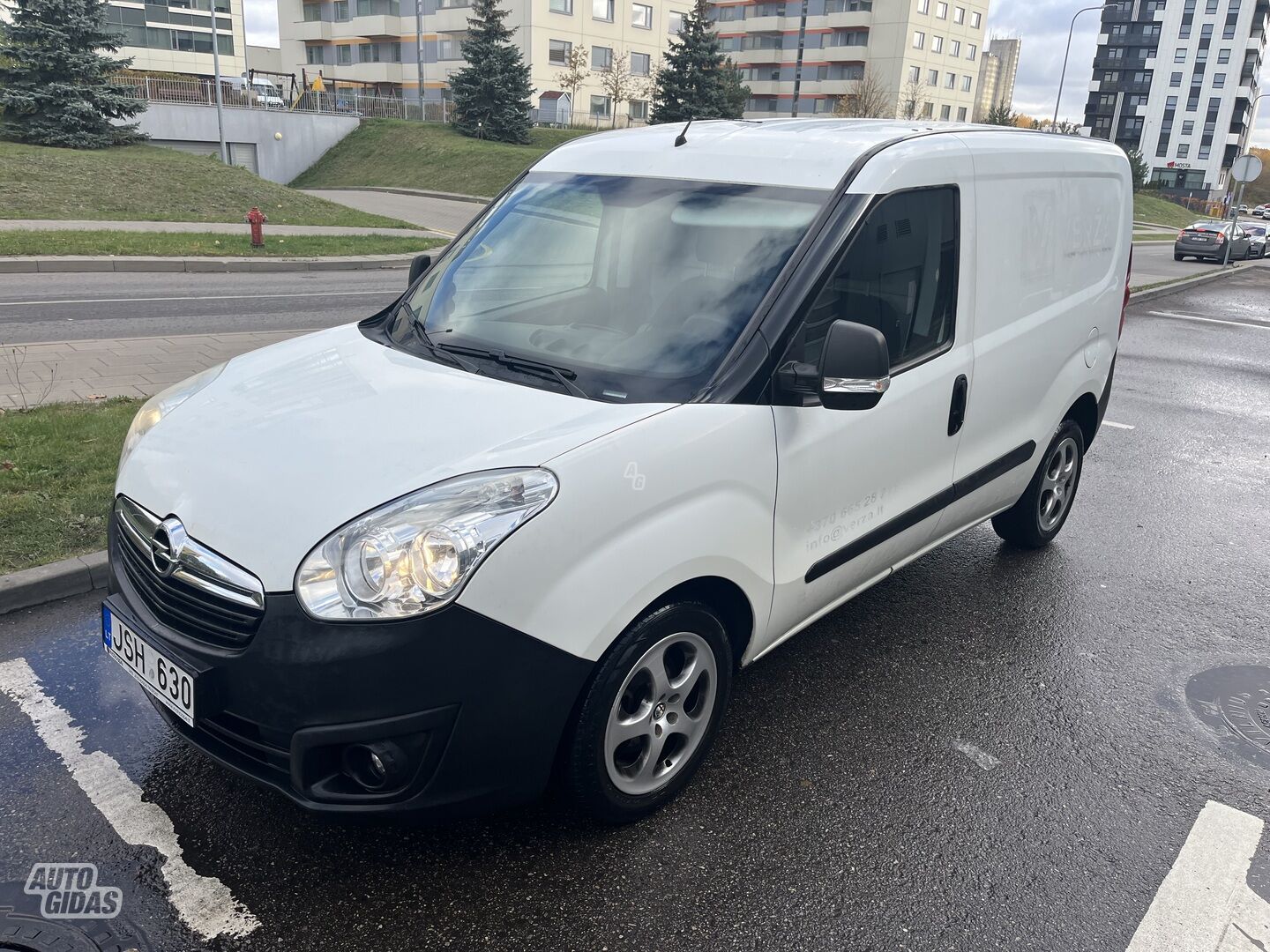 Opel Combo 2017 m Komercinis auto(su būda)