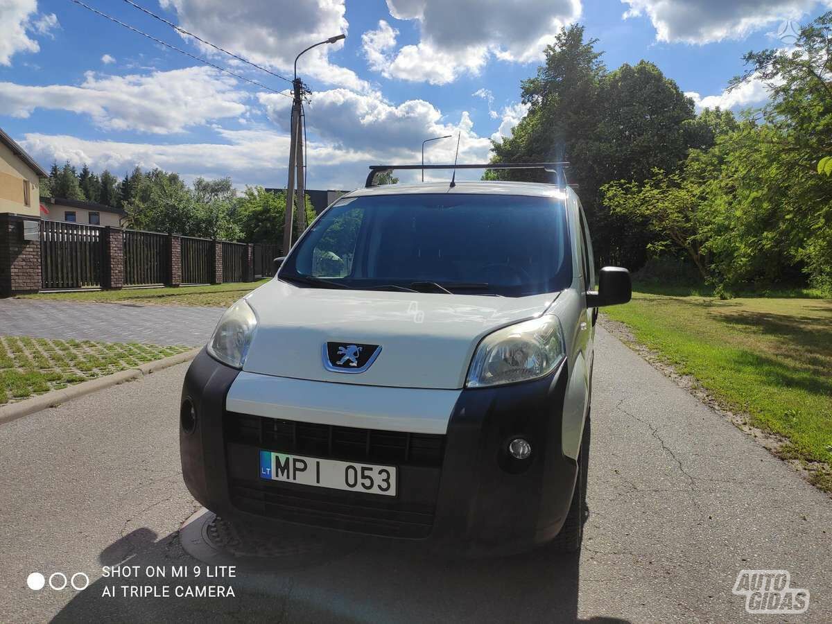 Peugeot Bipper 2011 m Komercinis auto(su būda)