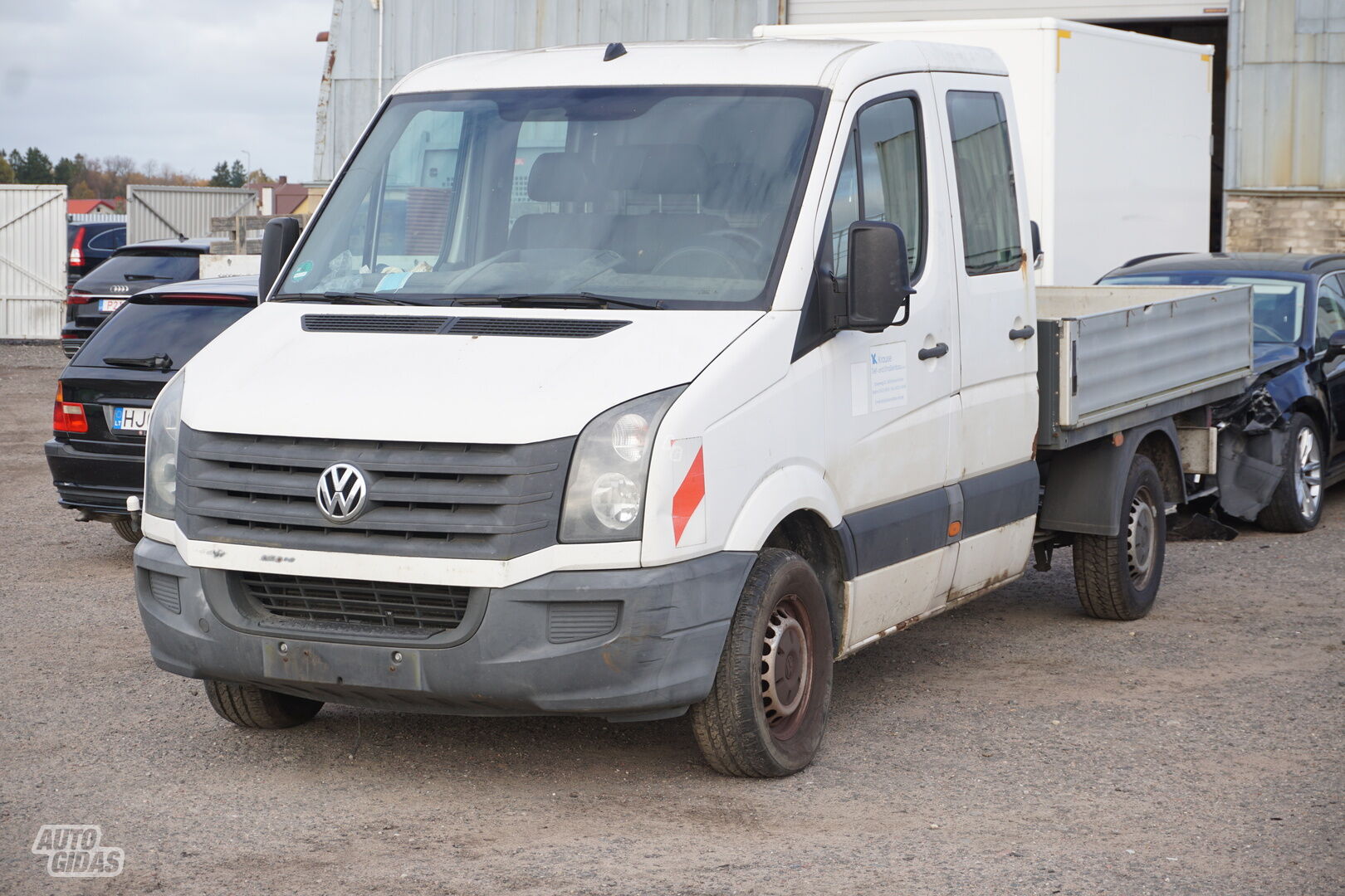 Volkswagen Crafter 2013 m Dviguba kabina