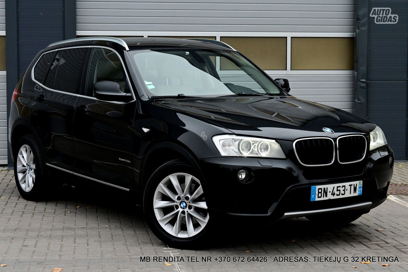 Bmw X3 2011 m Visureigis / Krosoveris