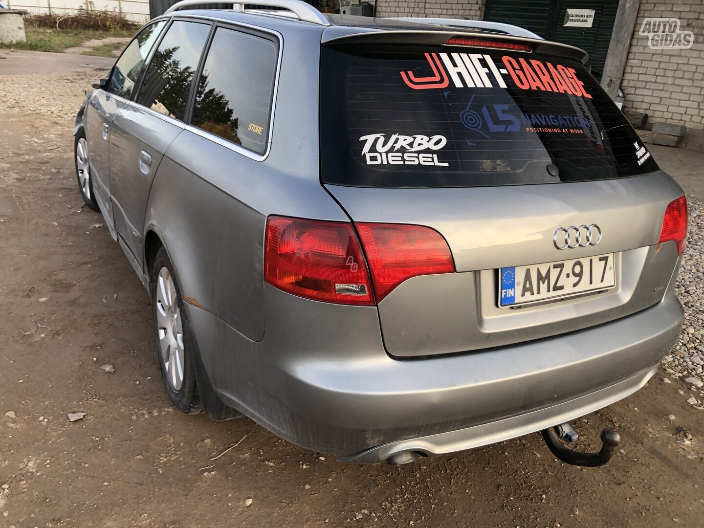 Audi A4 B7 2006 m dalys