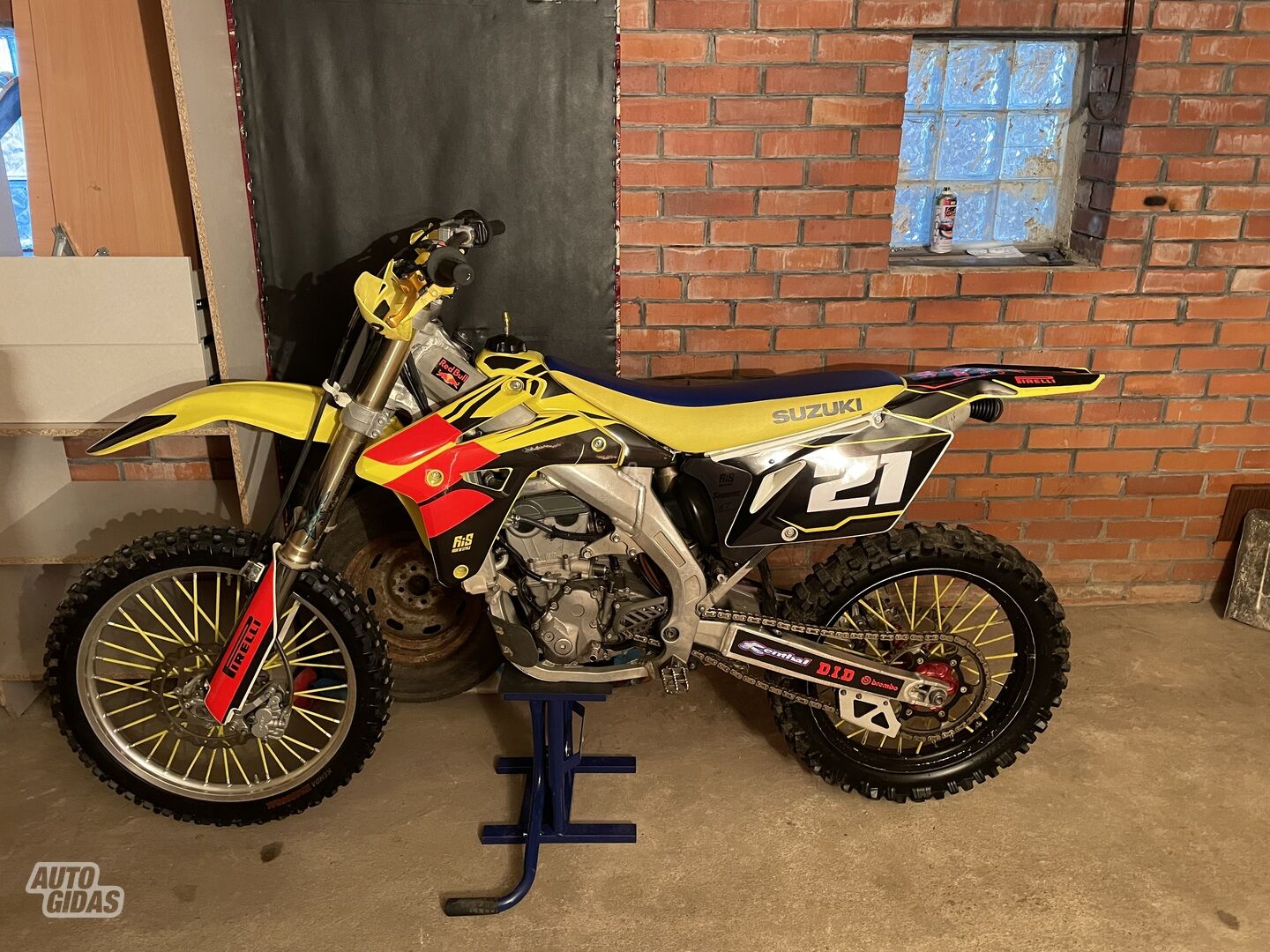 Suzuki RM-Z 2007 m Krosinis / Supermoto motociklas