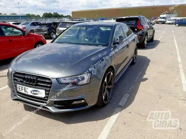 Audi A5 8TA SPORTBACK 2013 m dalys