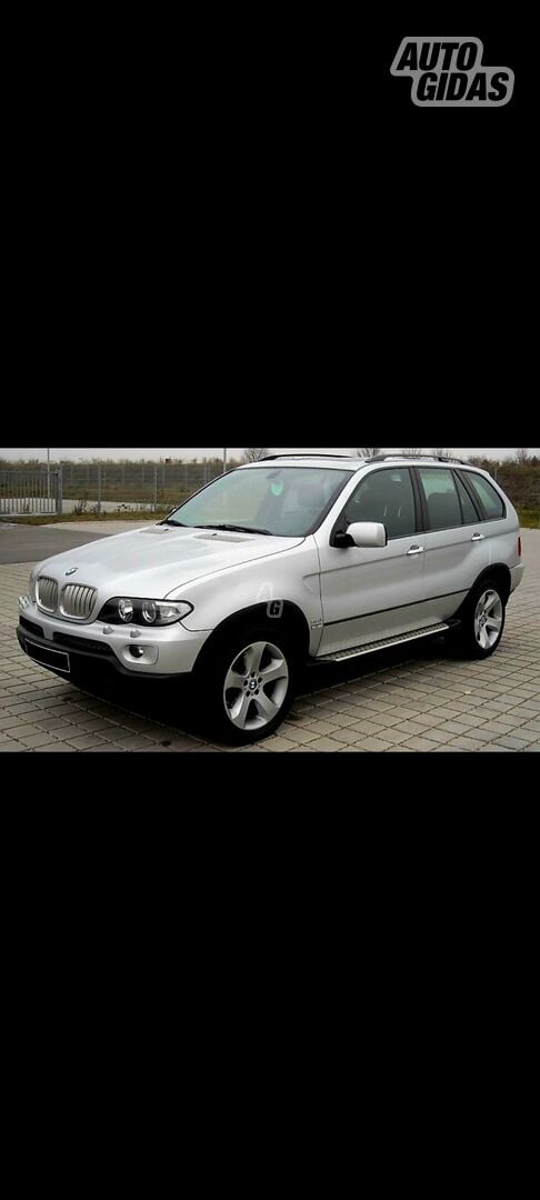 Bmw X5 E53 EUROPA 2004 m dalys