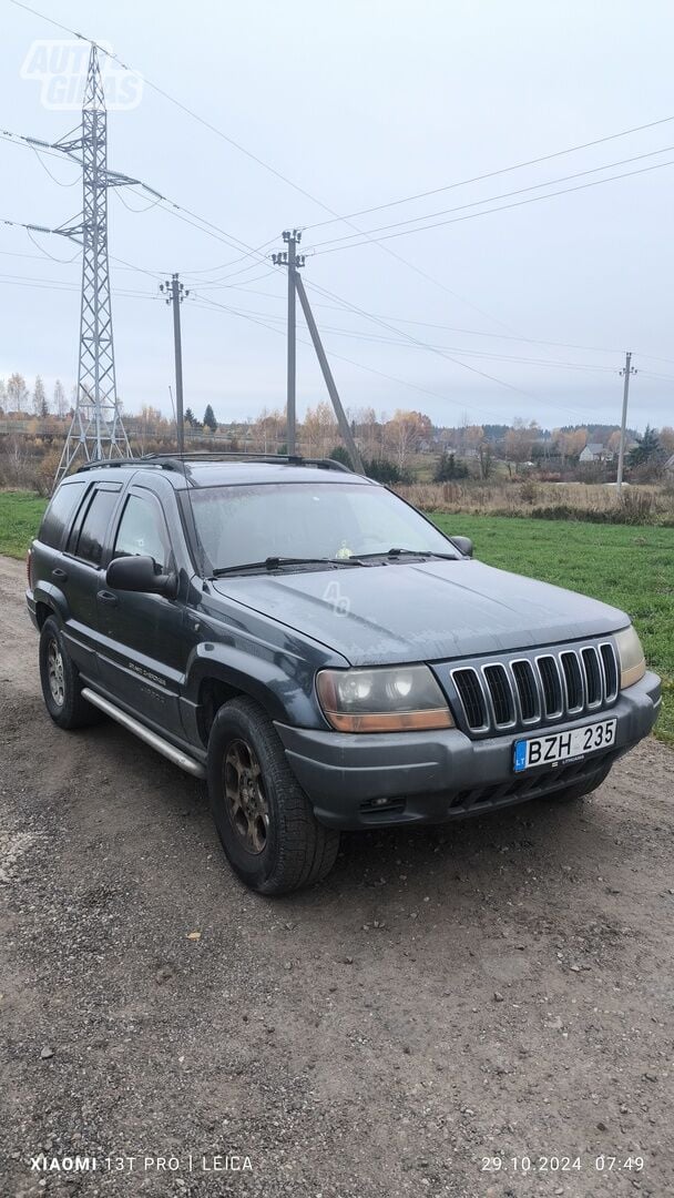 Jeep Grand Cherokee 2001 m Visureigis / Krosoveris