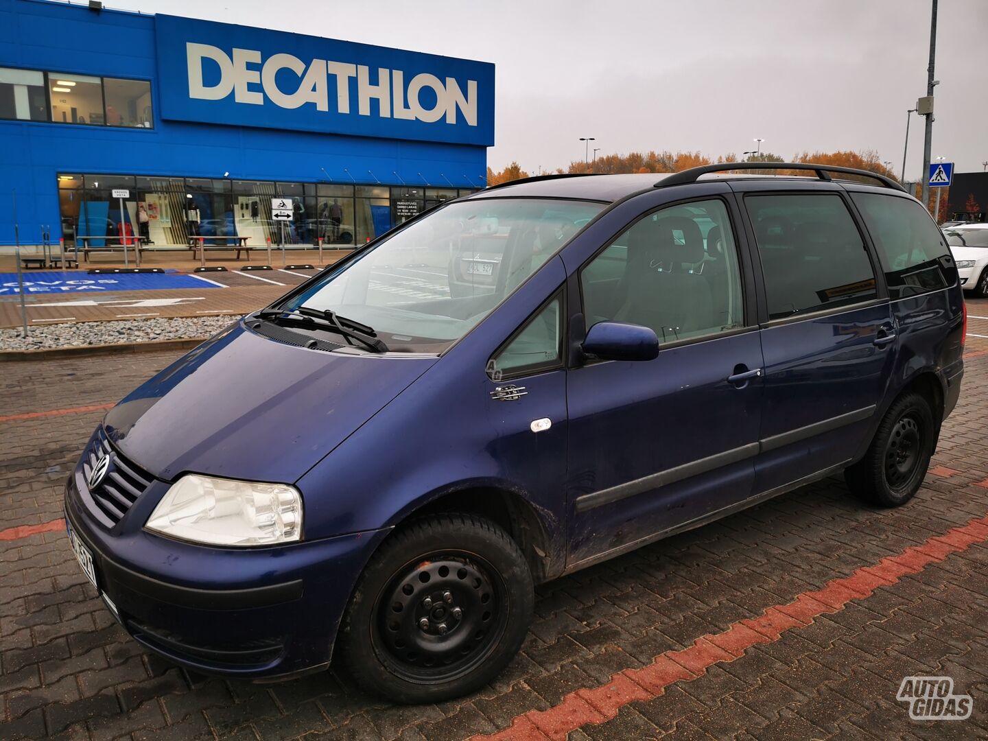 Volkswagen Sharan 2002 m Vienatūris