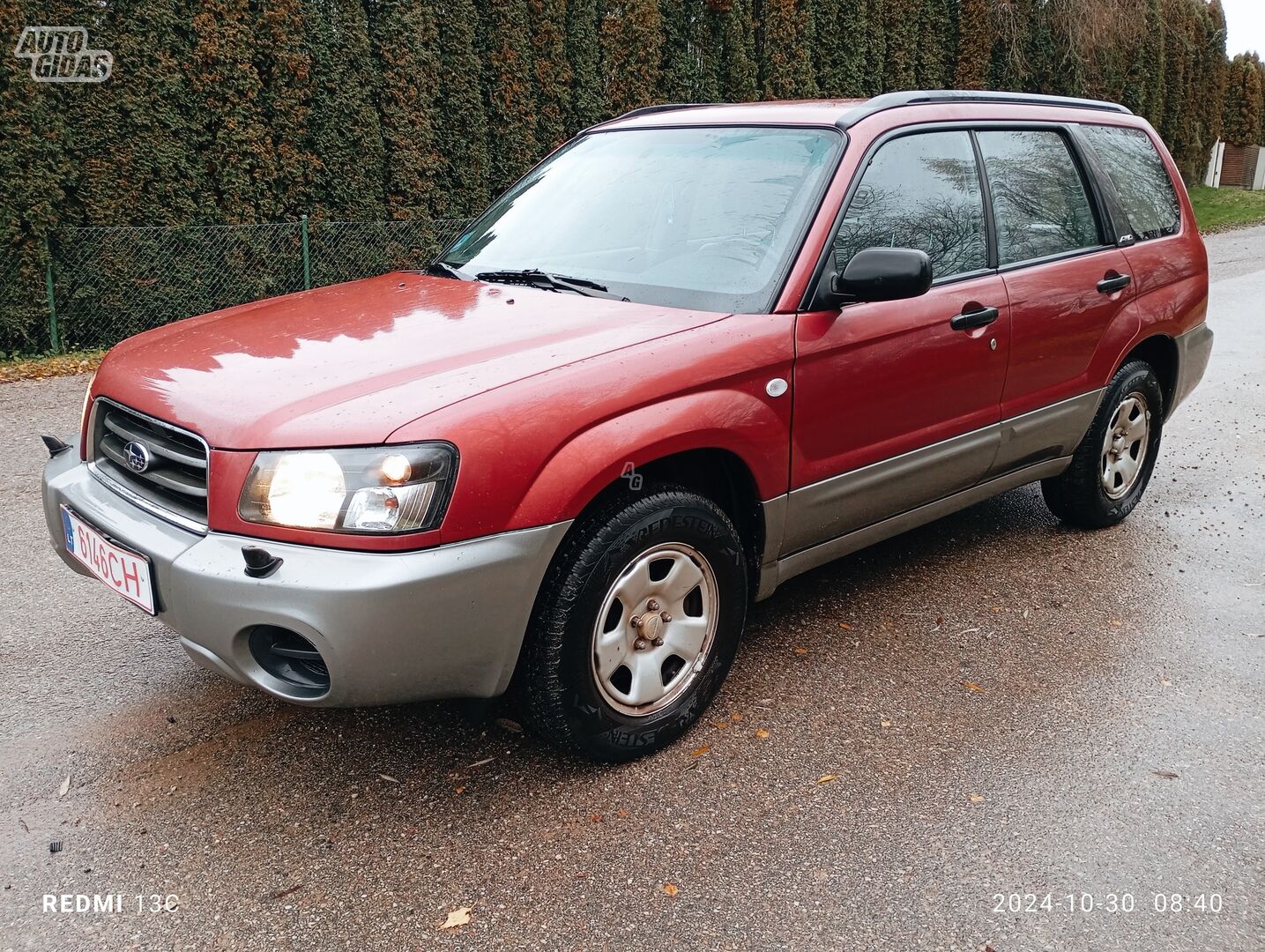 Subaru Forester 2003 m Visureigis / Krosoveris