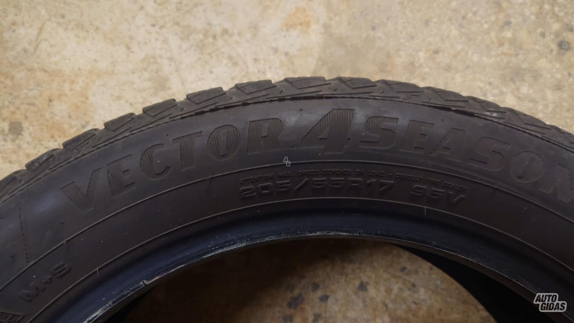 Goodyear vector4 R17 winter tyres passanger car