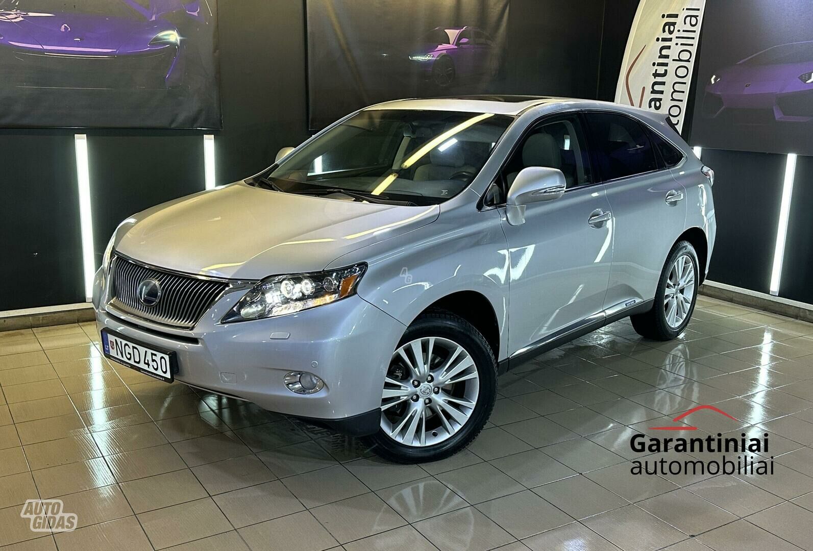 Lexus RX 450h 2012 m Visureigis / Krosoveris