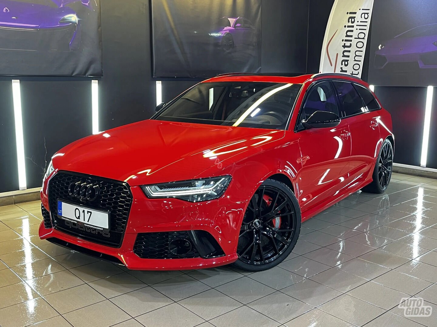 Audi RS6 Performance 2017 m Universalas