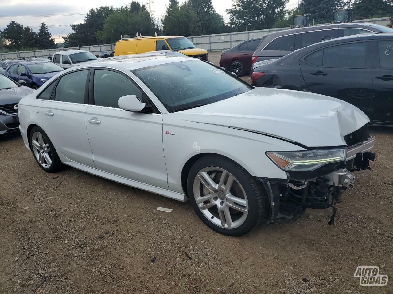 Audi A6 2016 m dalys